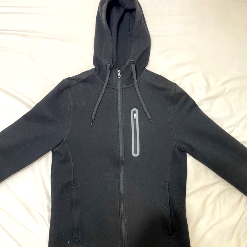 Black Zipup Hoodie